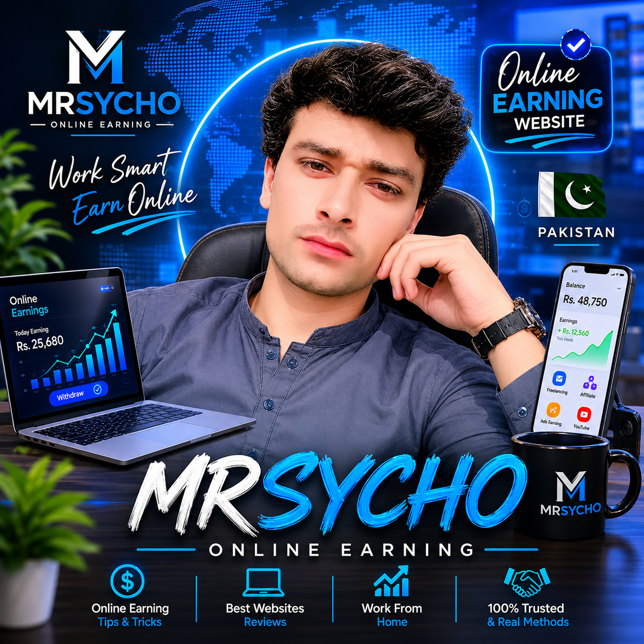 MRSYCHO online earning 